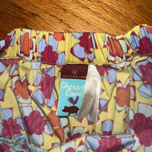 Matilda Jane Character Counts Wonder Ruffle Trim Twirl Skirt 4 - Picture 5 of 7